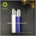 50ml Plastic Cosmetic Airless Vacuum Pump Bottle Rotary Purple Pearl White Acrylic Bottle